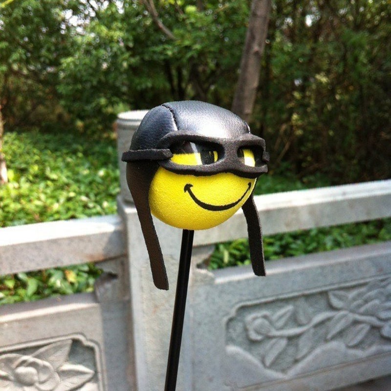 YGMONER Cute Pilot Foam Ball Car Antenna Toppers Exterior Decorations (Pilot) - Image 4